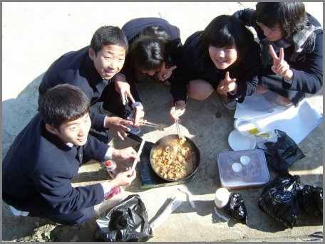 아이들의 요리 경연 대회 